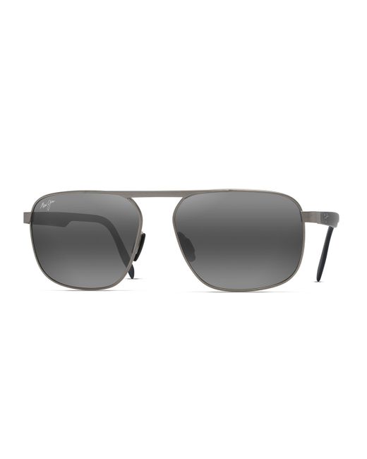 Maui Jim Waihee Ridge Polarized Metal Sunglasses