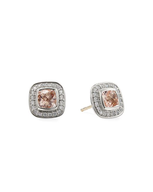 David Yurman Petite Albion Earrings with and Diamonds