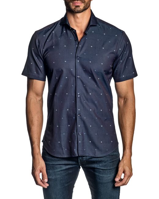 Jared Lang Short-Sleeve Mini Sport Shirt