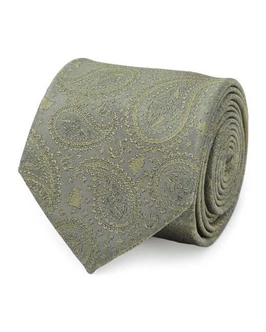Cufflinks, Inc. Star Wars Yoda Paisley-Print Silk Tie