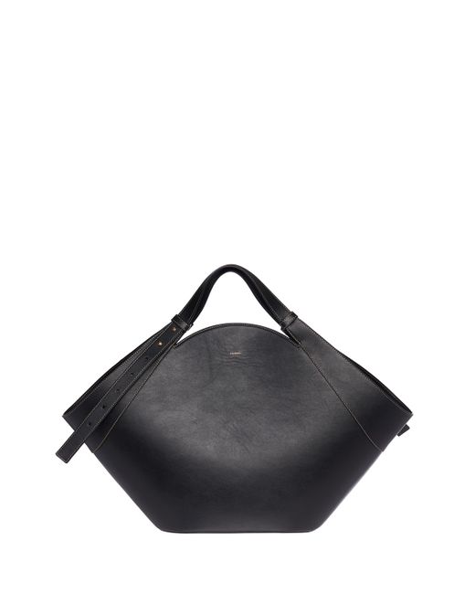 Yuzefi Basket Leather Medium Tote Bag