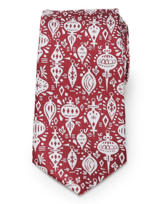 Cufflinks, Inc. Holiday Ornament Silk Tie