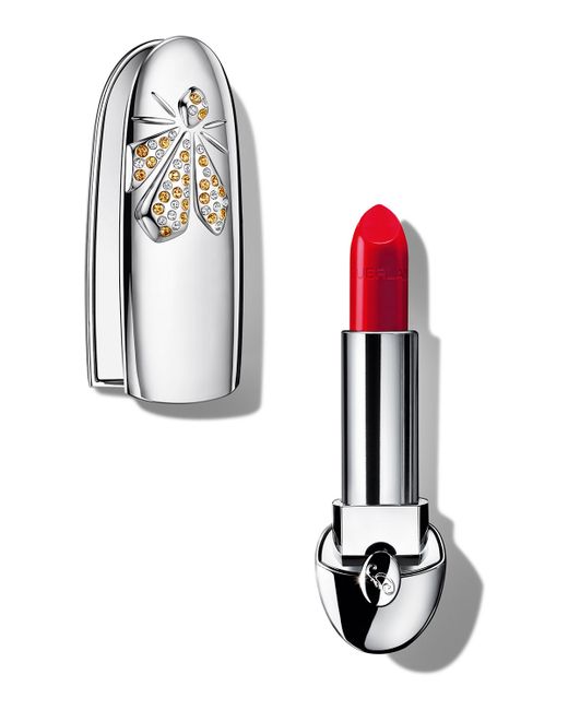Guerlain Exclusive Rouge G Premium Lipstick Shade Case Gift Set 323 Value