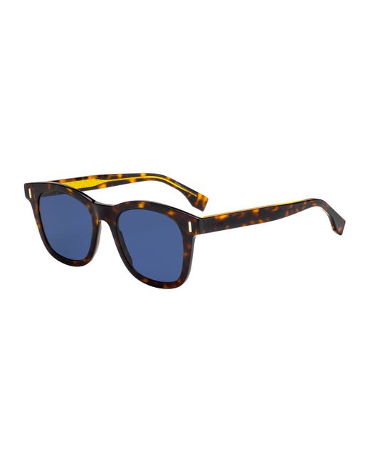 Fendi Square Acetate Sunglasses