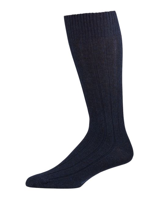Marcoliani Ribbed Cashmere Dress Socks