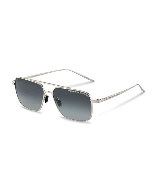 Porsche Design Performance Titanium Square Polarized Sunglasses
