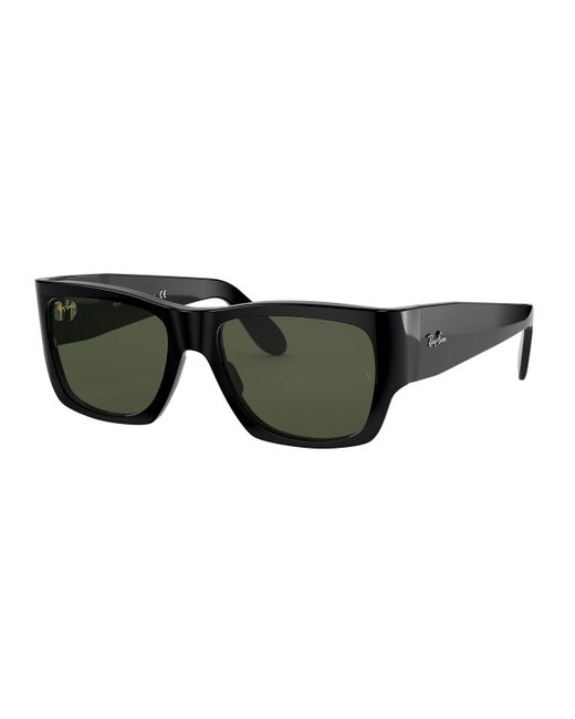 Ray-Ban Thick Square Acetate Sunglasses