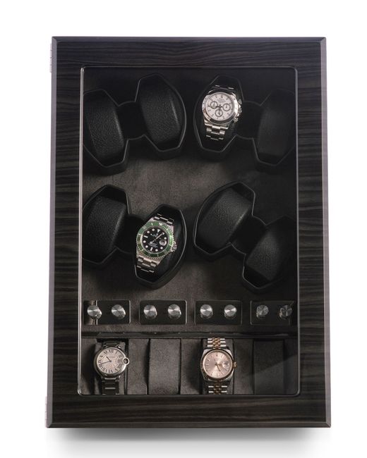 Bey-Berk Louis Large Watch Winder Storage Case
