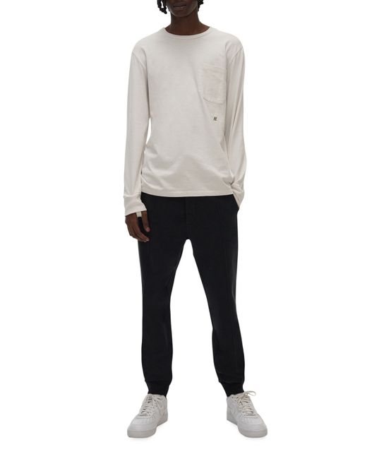 Helmut Lang Long-Sleeve T-Shirt with Straps