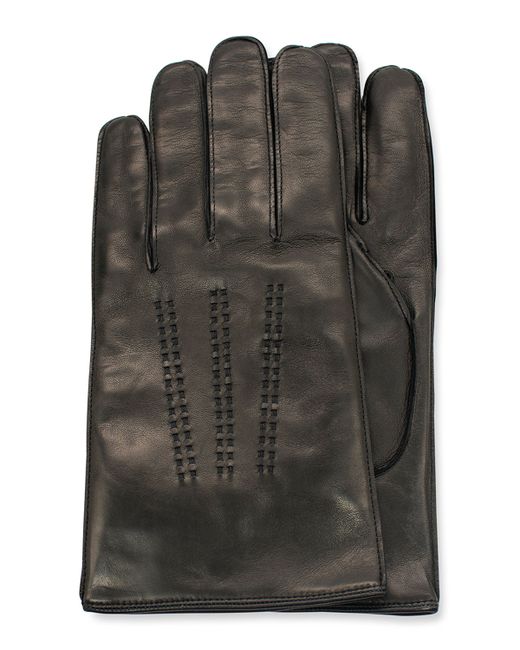 Portolano Napa Leather Double-Stitch Gloves