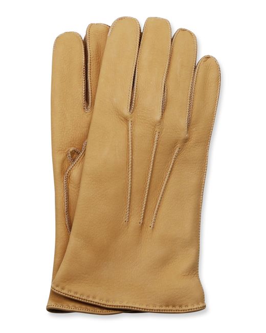 Portolano Deerskin Gloves w Contrast Stitching