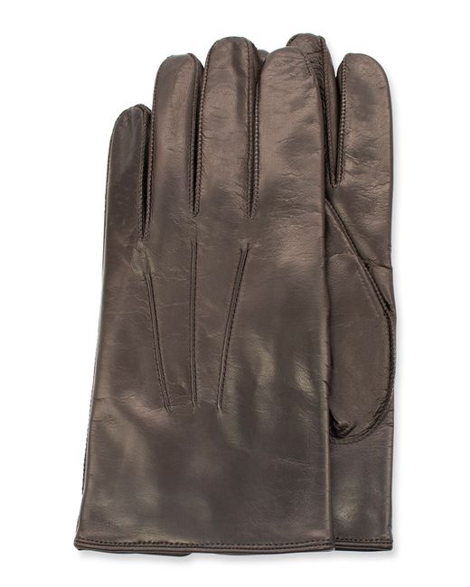 Portolano Napa Leather Whipstitched Gloves