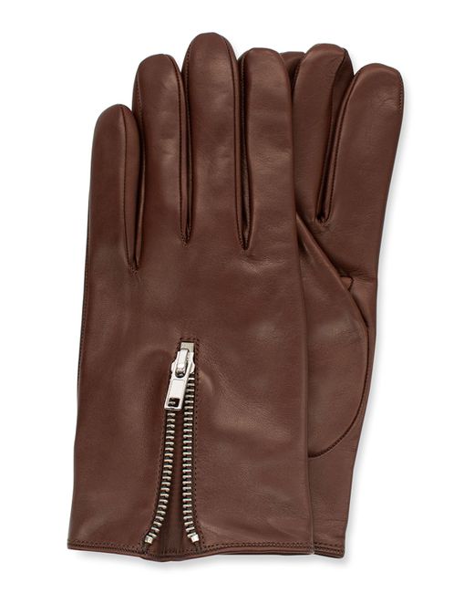 Portolano Napa Leather Gloves with Zipper