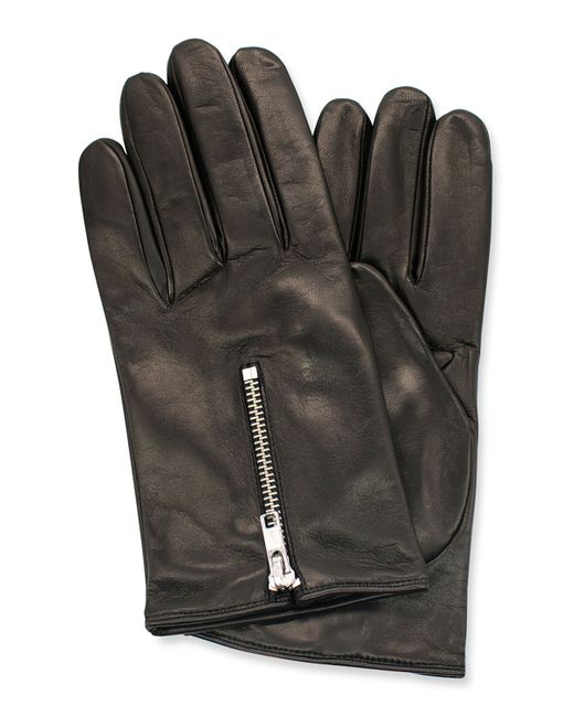 Portolano Napa Leather Gloves with Zipper
