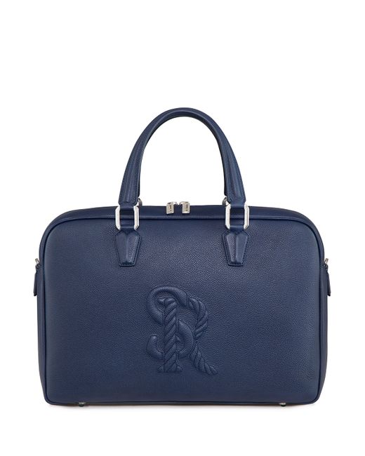 Stefano Ricci Embossed Leather Briefcase
