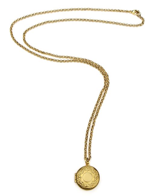 Ben-Amun Round Locket Necklace