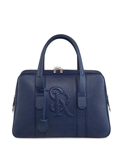 Stefano Ricci Embossed Leather Briefcase