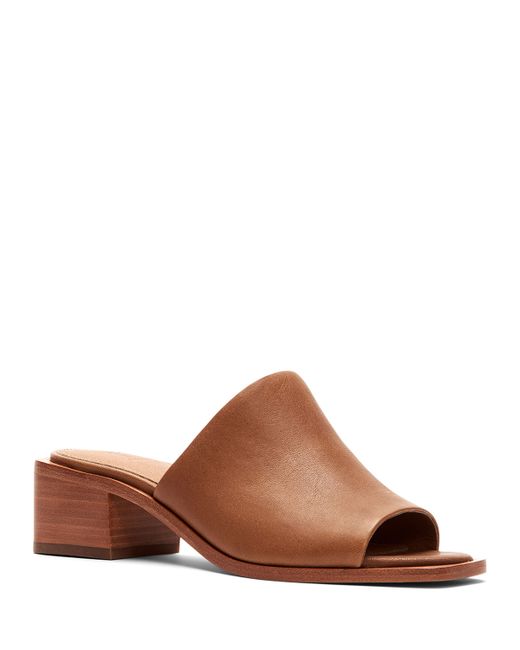 Frye Lucia Leather Mule Sandals