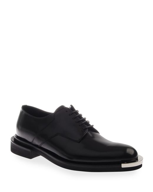 Les Hommes Metal-Tip Leather Loafers