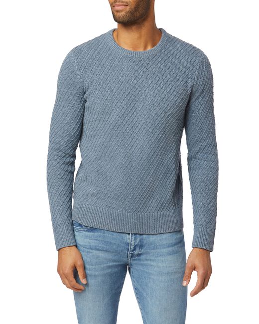 Joe's Jeans Recycled Cable-Knit Crew Sweater