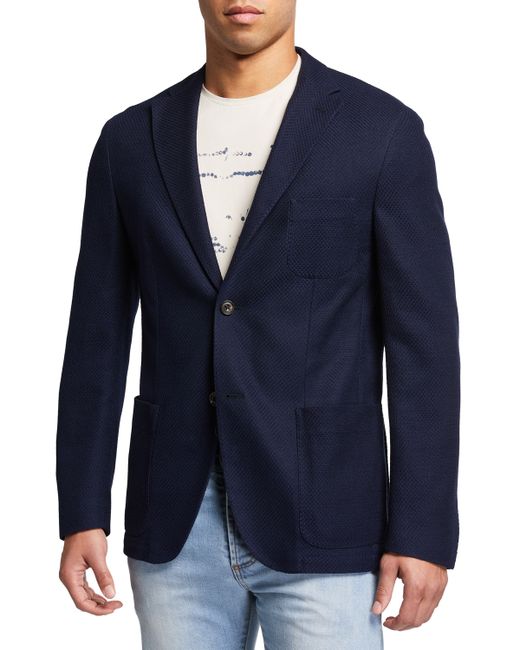 Corneliani Cotton Sweater Jacket