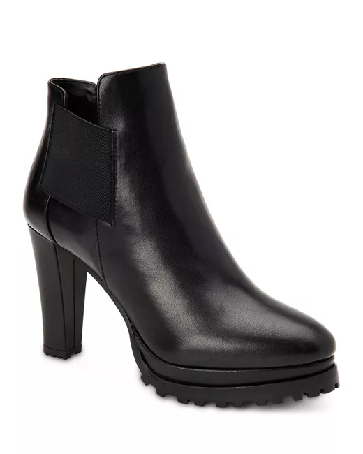 AllSaints Sarris Leather Pull-On Ankle Booties
