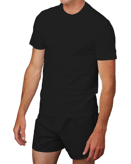Neiman Marcus 3-Pack Cotton Stretch T-Shirts