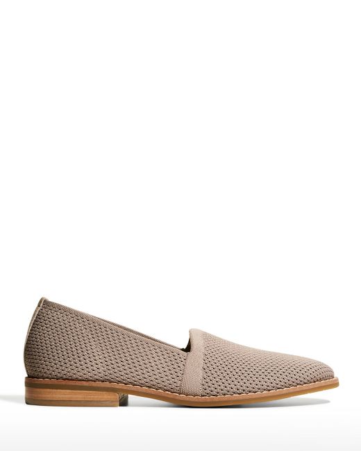Eileen Fisher Demi Stretch Knit Flat Loafers