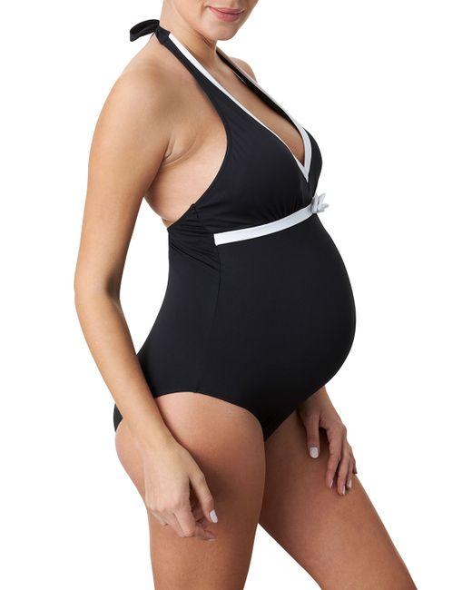 Pez D'Or Maternity Santorini One-Piece Halter Swimsuit