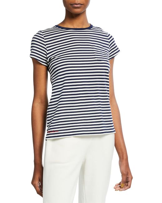 Ralph Lauren Collection Striped Cotton T-Shirt