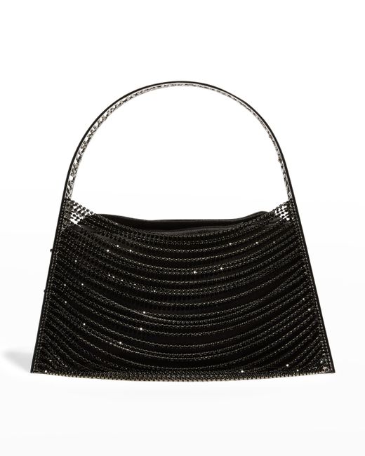 Benedetta Bruzziches Lucia in the Sky Embellished Top-Handle Bag