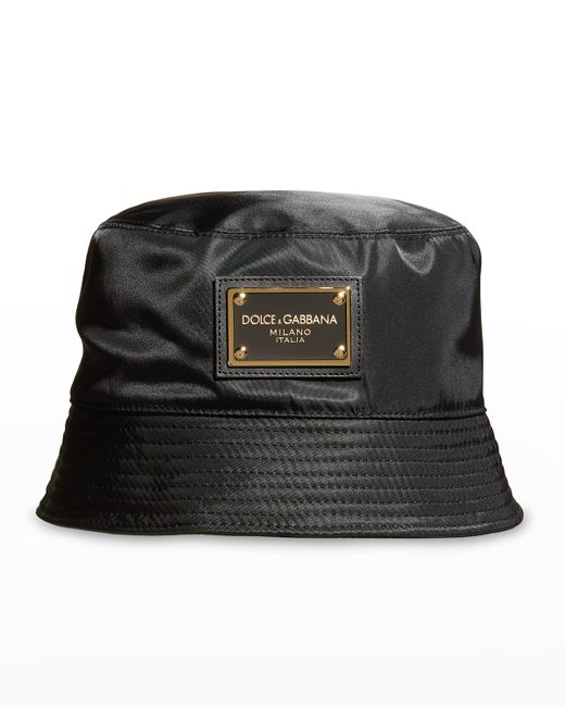 Dolce & Gabbana Fisherman Plaque Bucket Hat