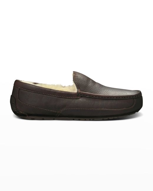 Ugg Ascot Water-Resistant Leather Slippers