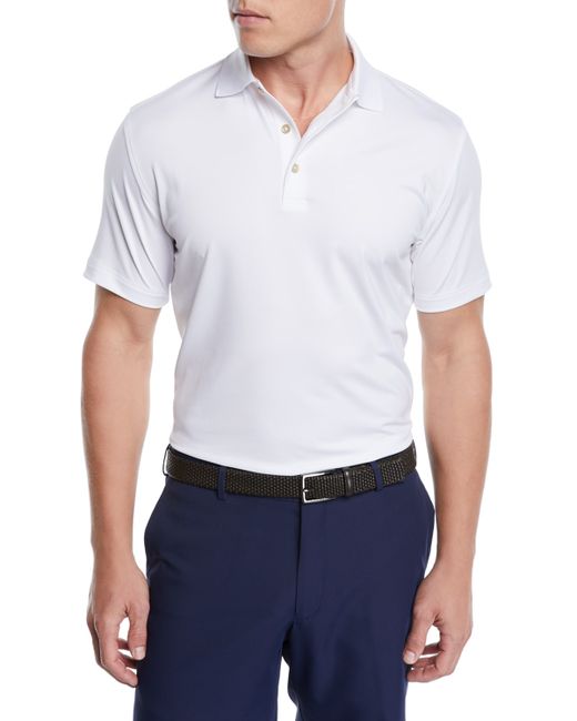 Peter Millar Stretch-Jersey Polo Shirt