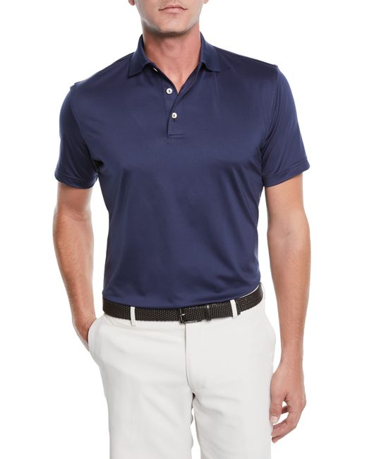 Peter Millar Stretch-Jersey Polo Shirt