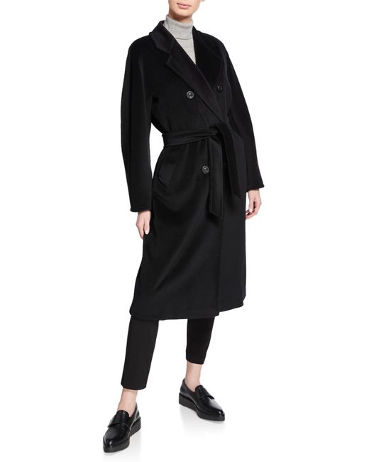 Max Mara Wool-Cashmere Belted Madame Coat