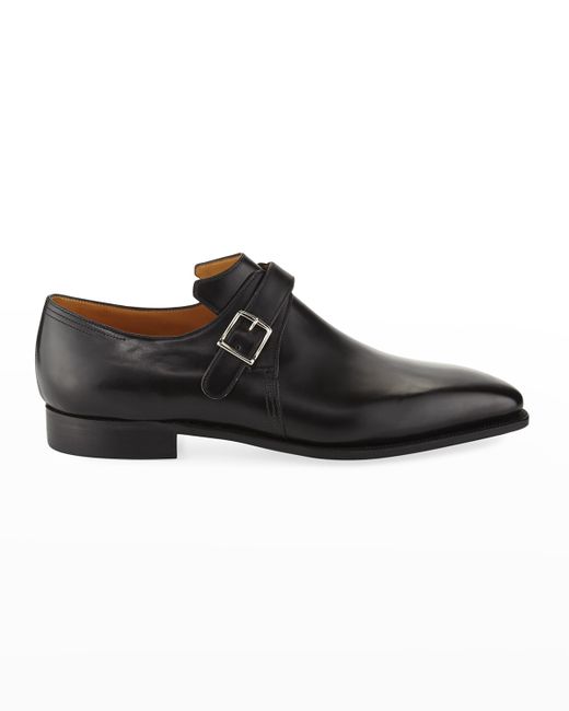 Corthay Arca Calf Leather Monk Shoe