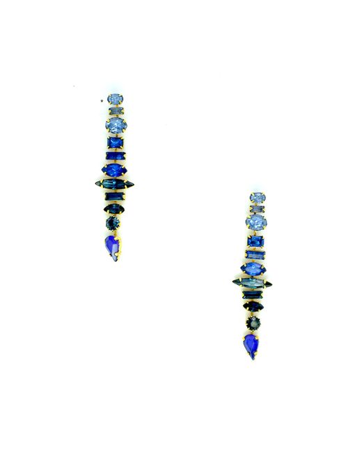 Elizabeth Cole Jewelry Starla Crystal Earrings