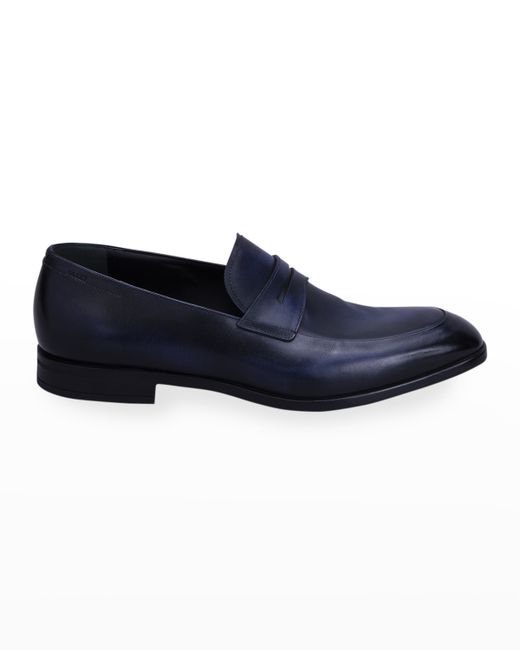 Bally Limao Leather Penny Loafers