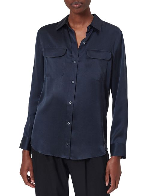 Equipment Signature Solid Button-Down Shirt