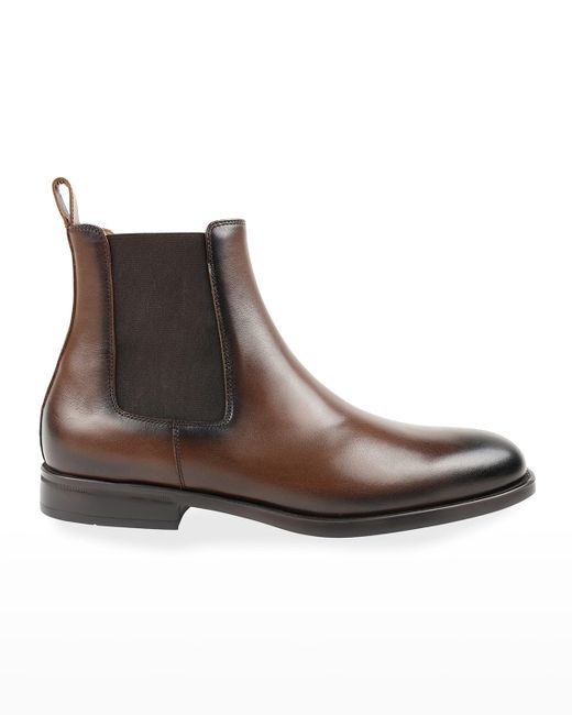 Bruno Magli Bucca Leather Chelsea Boots