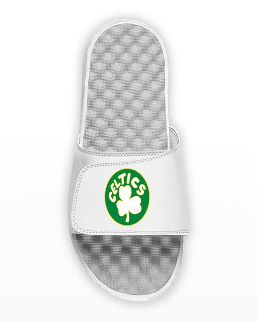 ISlide NBA Boston Celtics Hardwood Classics Slide Sandals