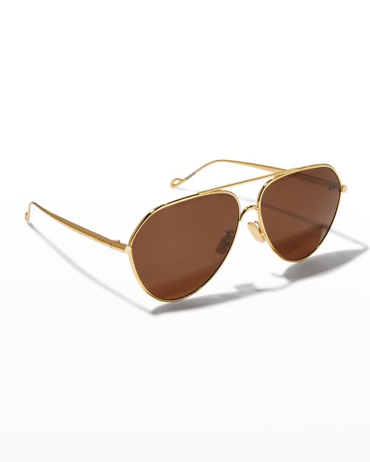 Loewe Metal Aviator Sunglasses