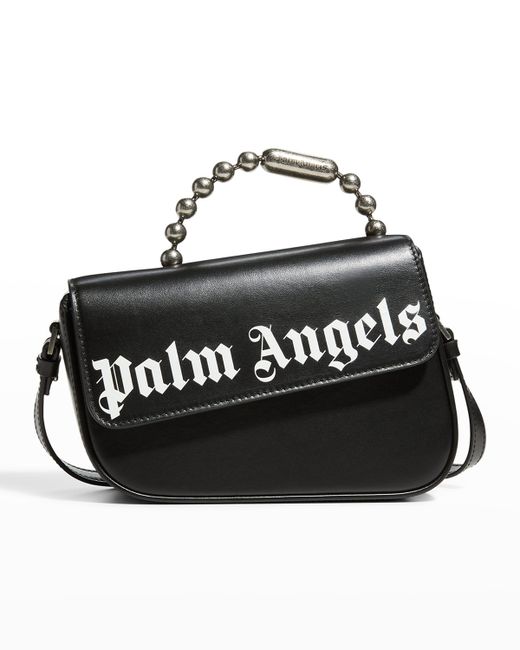 Palm Angels Crash Logo Asymmetrical Top-Handle Bag
