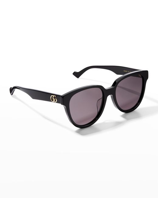 Gucci Interlocking G Acetate Cat-Eye Sunglasses