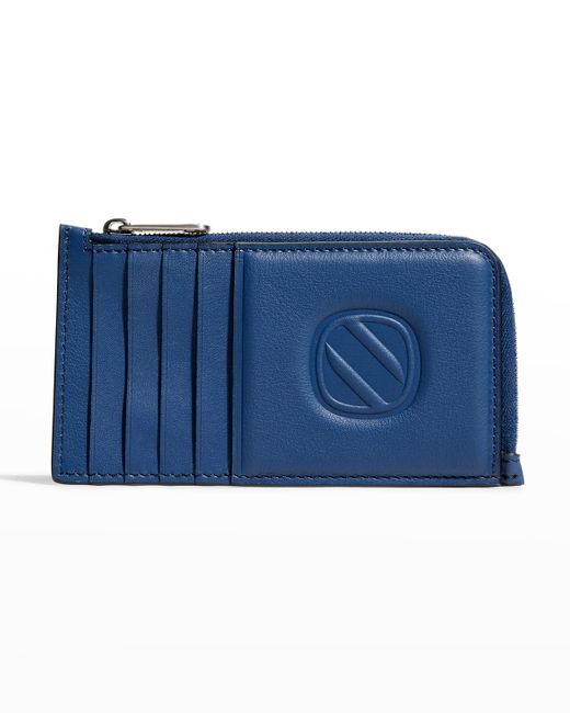 Ermenegildo Zegna 10-Card Leather Zip Wallet