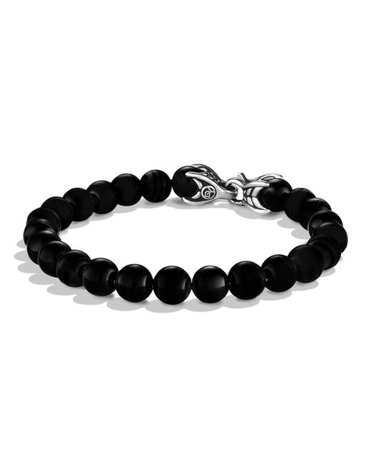 David Yurman Spiritual Beads Bracelet with Onyx 8mm