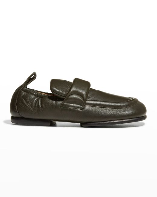 Dries Van Noten Padded Leather Loafers
