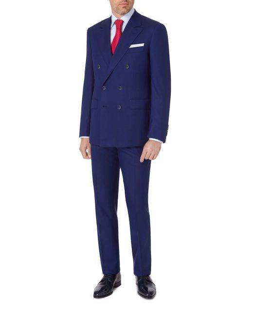Stefano Ricci Double-Breasted Wool Two-Piece Suit