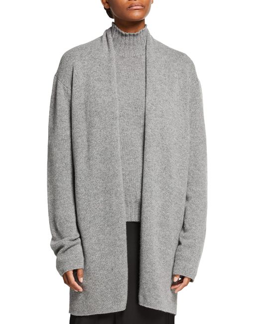 The Row Fulham Open-Front Cashmere Cardigan